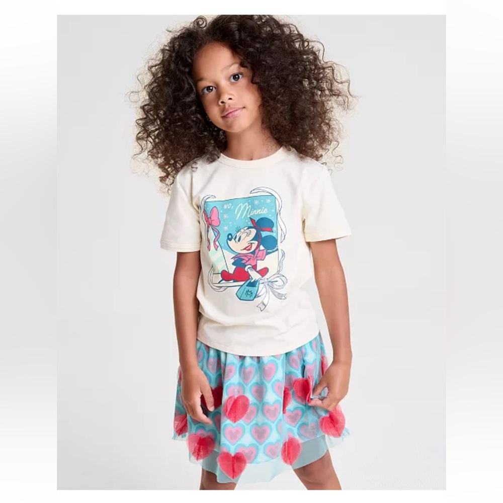 Disney/ Macy’s Minnie Mouse Cream Kids T-Shirt